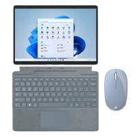 [配原装冰晶蓝键盘+鼠标]微软(Microsoft)Surface Pro8 16G 256G 11代i7-1185G7二合一平板电脑 亮铂金 石墨灰 13英寸窄边触屏 笔记本电脑