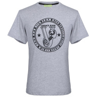 VERSACE JEANS 男士灰色棉质短袖T恤衫 B3GTB72E 36609 810