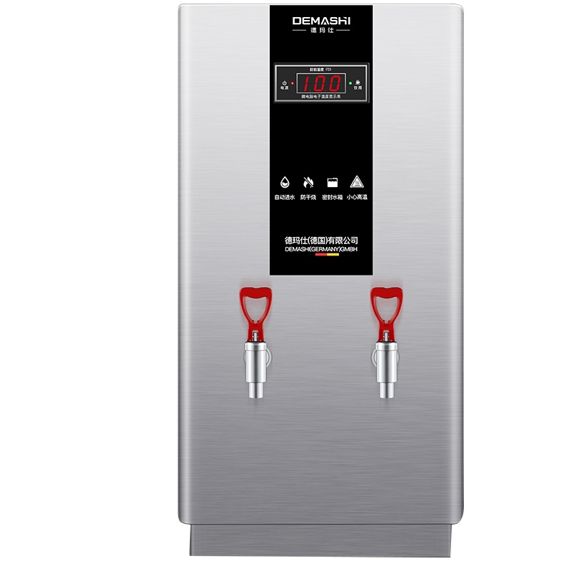 德玛仕 DEMASHI 开水器商用 全自动进水 电热开水机 304不锈钢 烧水器KS-60A3-2开水器220V