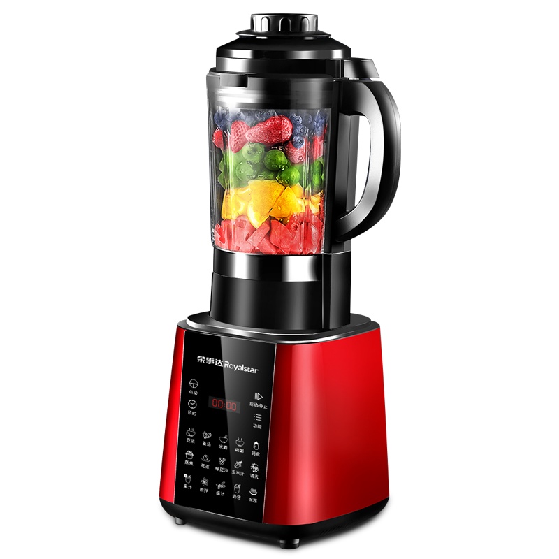 荣事达破壁机家用加热多功能全自动养生豆浆机料理辅食搅拌榨汁机RZ-1508E1