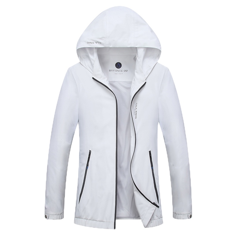 花花公子(PLAYBOY ICON)男士春秋连帽夹克外套