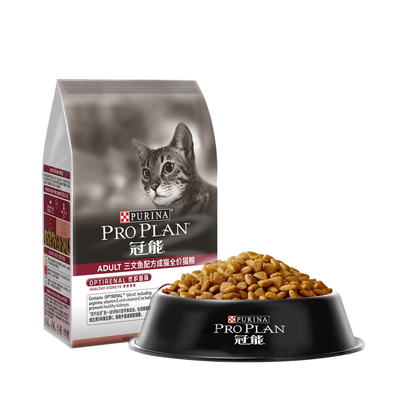 冠能三文鱼配方成猫全价猫粮400g 营养丰富美毛护肤 优护理肤