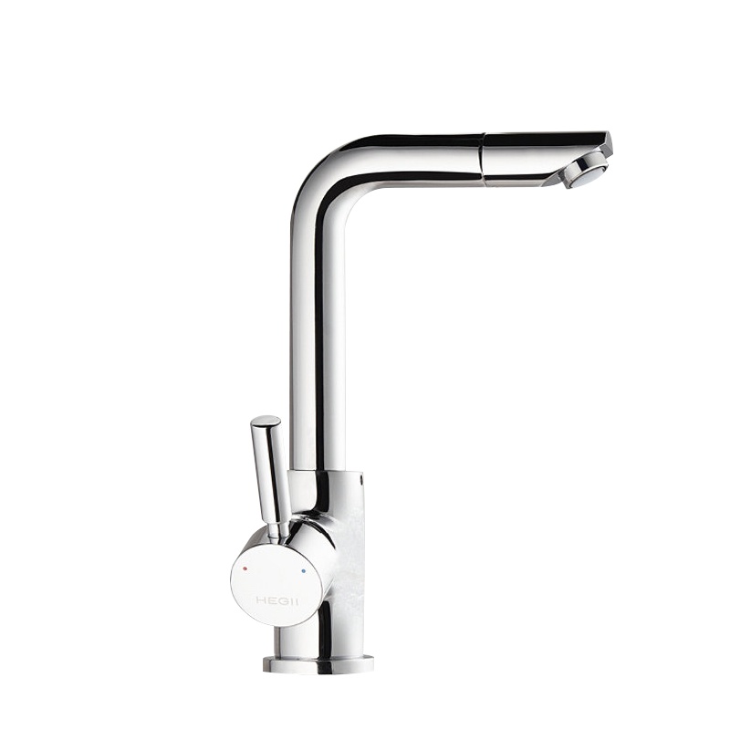 恒洁 HEGII面盆水龙头 高颜值冷热双控健康水龙头(含进水软管)124-113