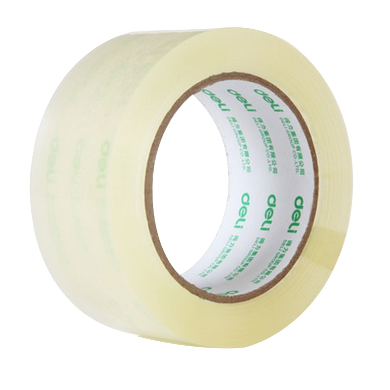 得力(deli)30912封箱胶带胶带纸封口胶透明胶带 48mm*100Y办公用品 6卷