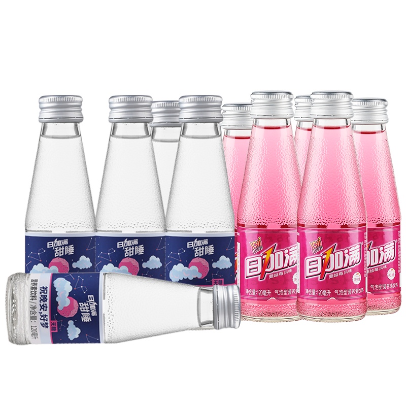 日加满蔓越莓营养素碳酸饮料120ml*5瓶+日加满甜睡辅助睡眠营养素饮料120ml*5瓶