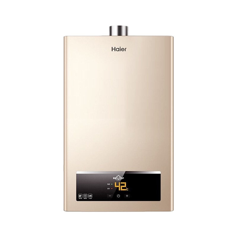 海尔(Haier)液化气燃气热水器12升 恒温水气双调静音数显防冻防风罐装煤气热水器JSQ22-12UTS(20Y)