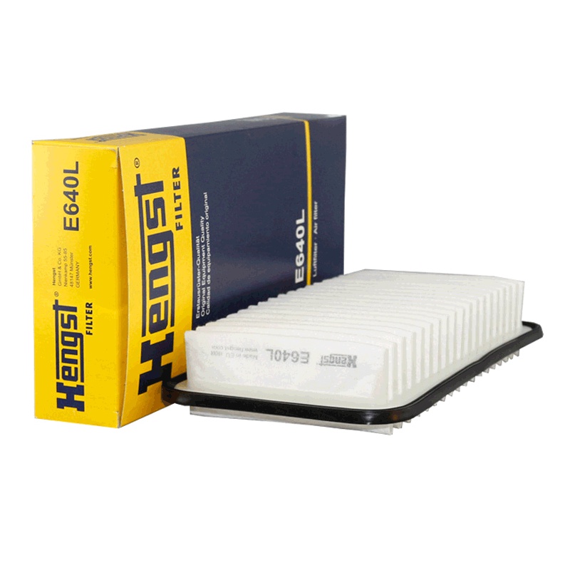 汉格斯特(hengst)空气滤清器E640L适用于花冠、09-13款经典帝豪、12-13款远景、比亚迪F3/G3/G3R