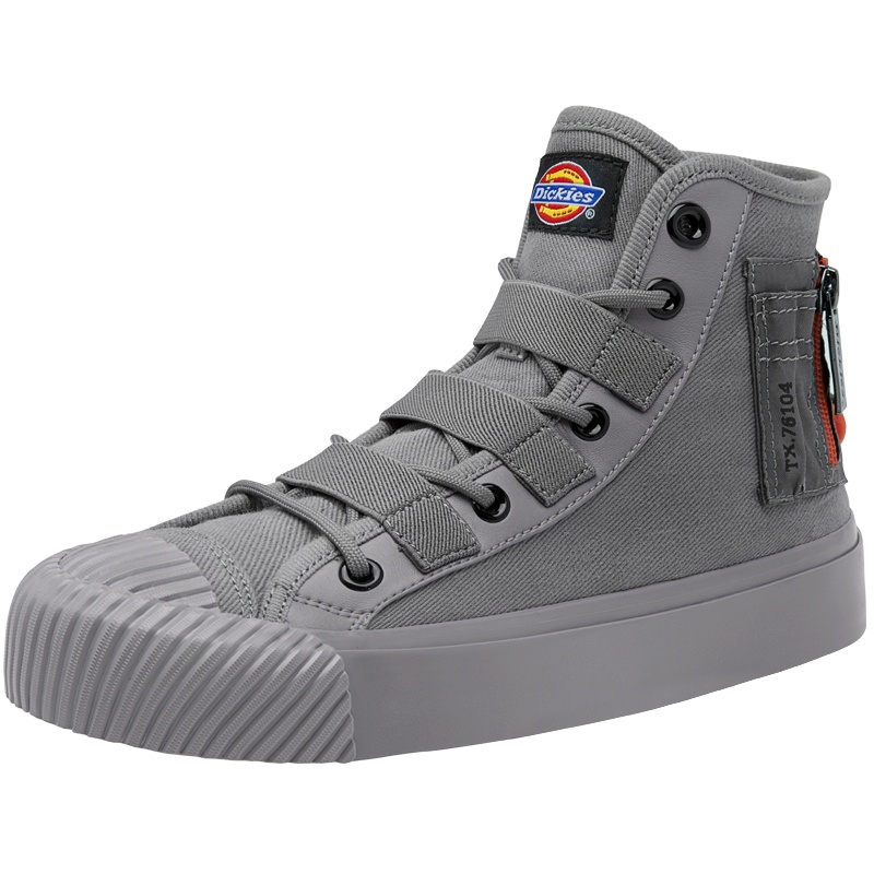 Dickies男鞋2021新款帆布鞋男高帮潮百搭休闲鞋秋季新款板鞋男203M50LXS37