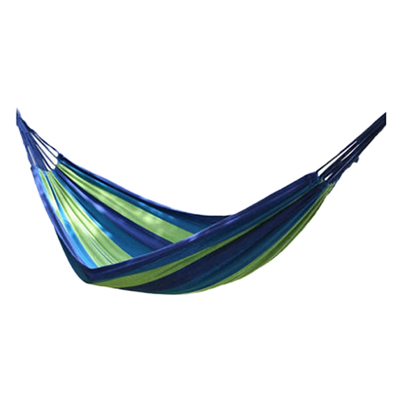 维仕蓝 (Wissblue)单人双人加厚帆布吊床户外野营休闲秋千室内宿舍吊床