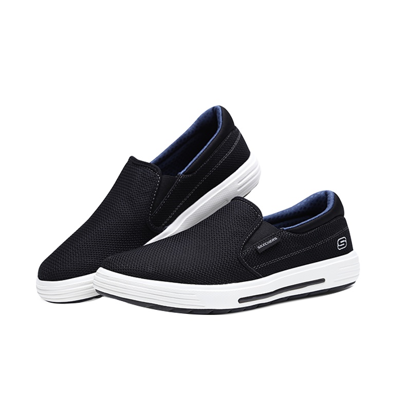 SKECHERS斯凯奇 MENS USA系列男士时尚一脚蹬休闲鞋65145