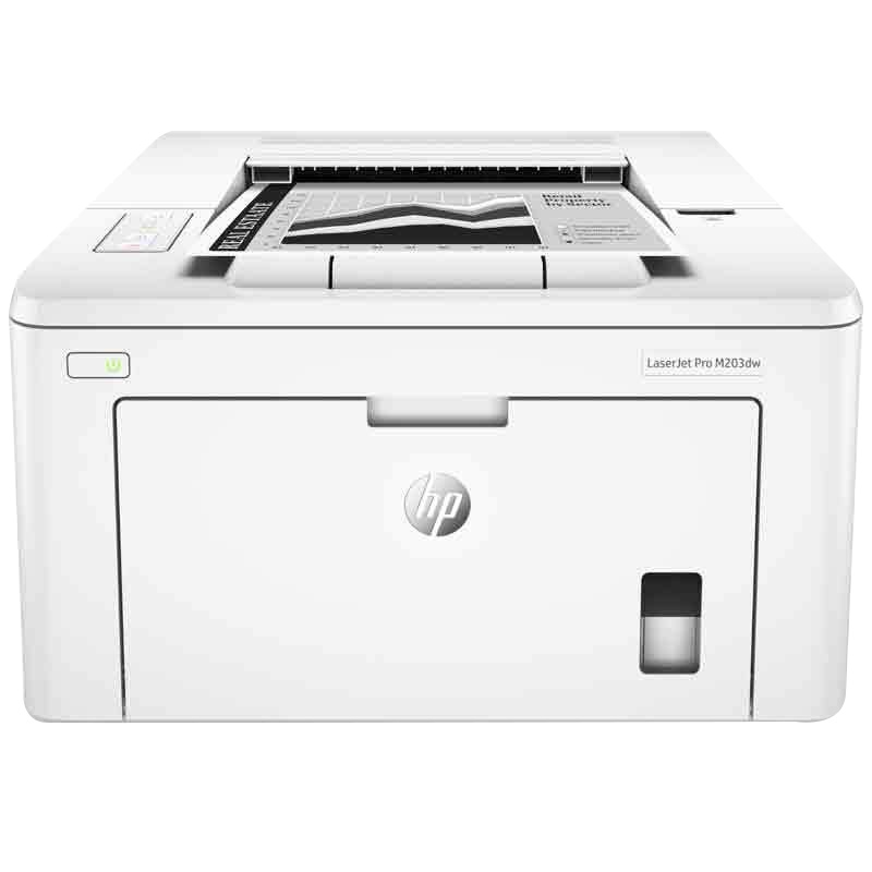 惠普(hp)LaserJet Pro M203DW黑白激光打印机(A4 幅面 自动双面 无线连接)
