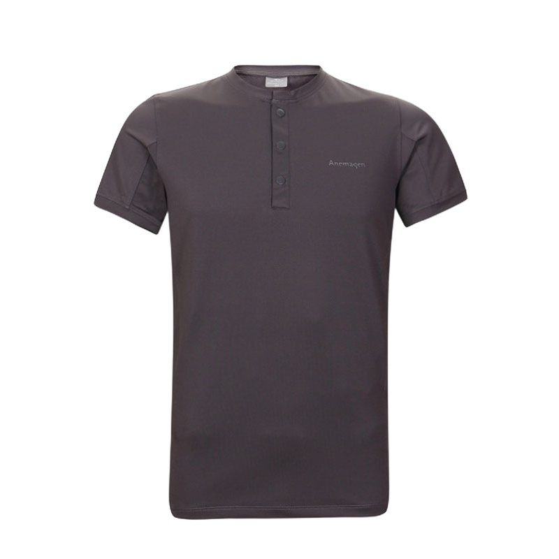 阿尼玛卿/ANEMAQEN 速干T恤 男 户外纯色商务休闲速干T恤 ATM-1656