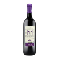 法国原瓶进口 泰妮丝梅洛红葡萄酒 Tanins Merlot 单支750ml