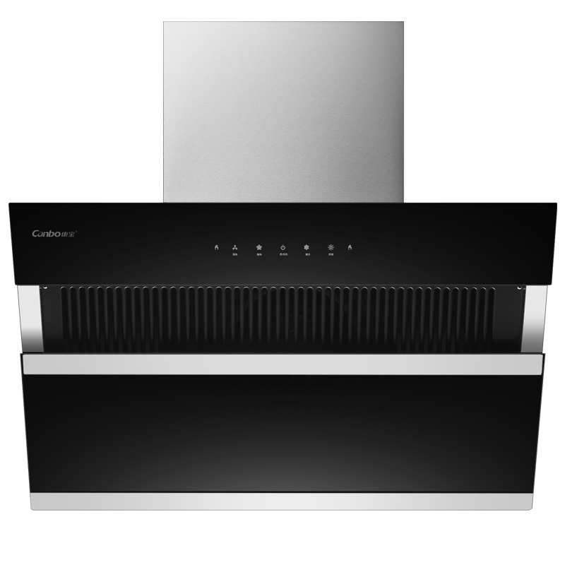 康宝(Canbo)抽油烟机CXW-360-BE512C家用侧吸式 挥手智控 20m³大吸力 厨房脱排吸油烟机[政府补贴]