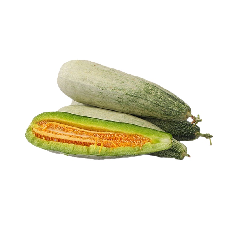 [鲜贝达]山东 羊角蜜 甜瓜 博洋61甜瓜5斤装