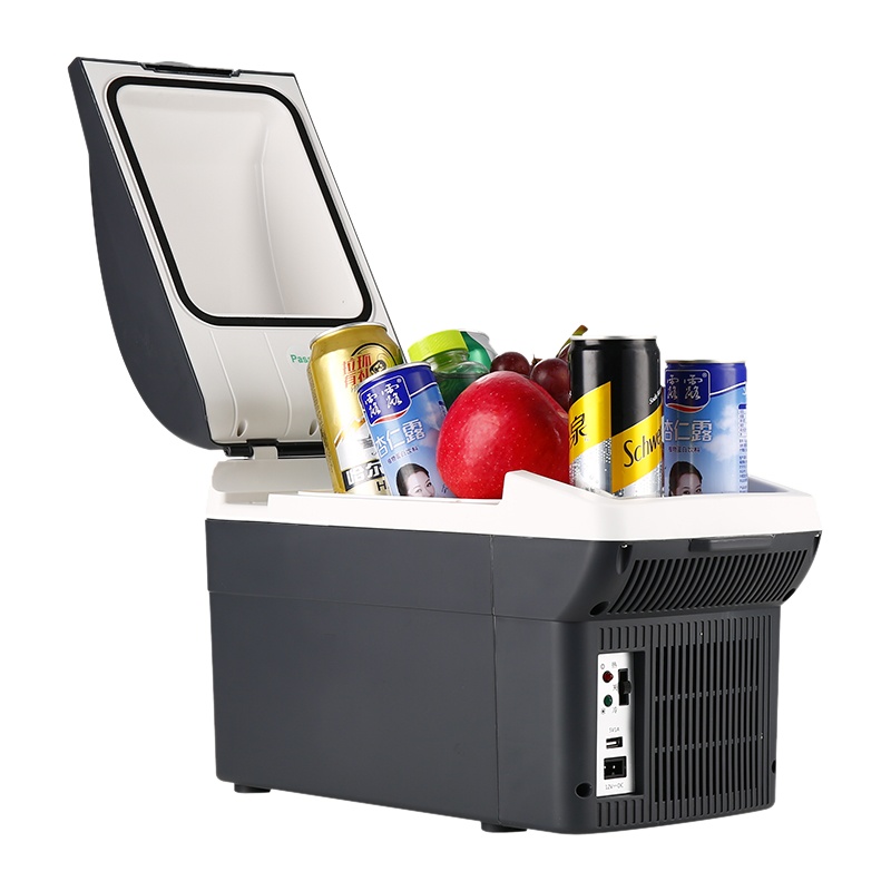 婷微(Tingwei)车载冰箱冷热箱CB-08U(深灰)TW071夏季制冷冬季加热保温冷暖箱便携8L大空间USB接口