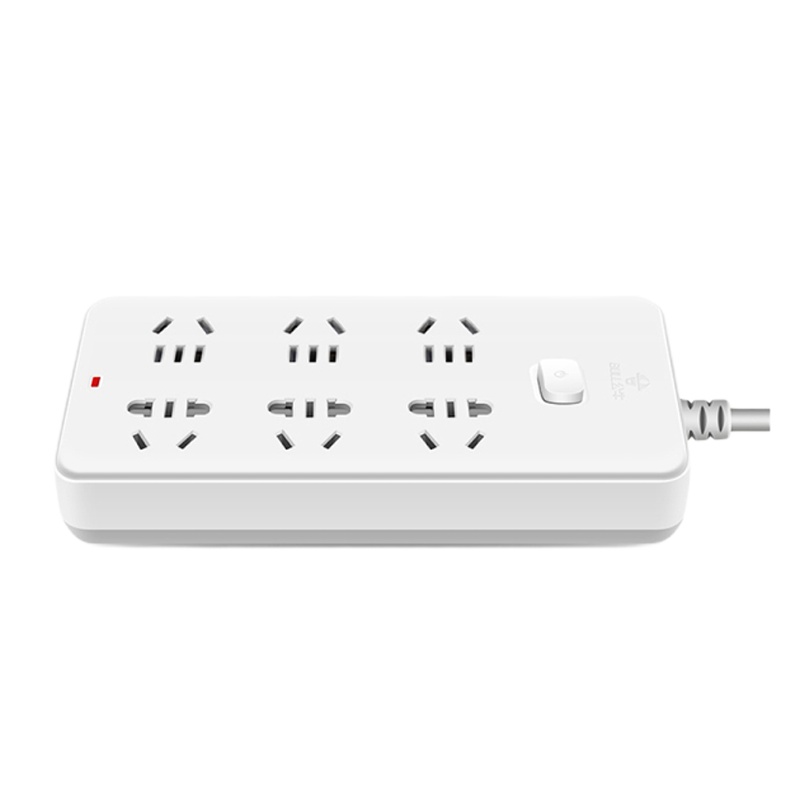 公牛(bull)109K插座 接线板 6位总控 全长3米 单个装