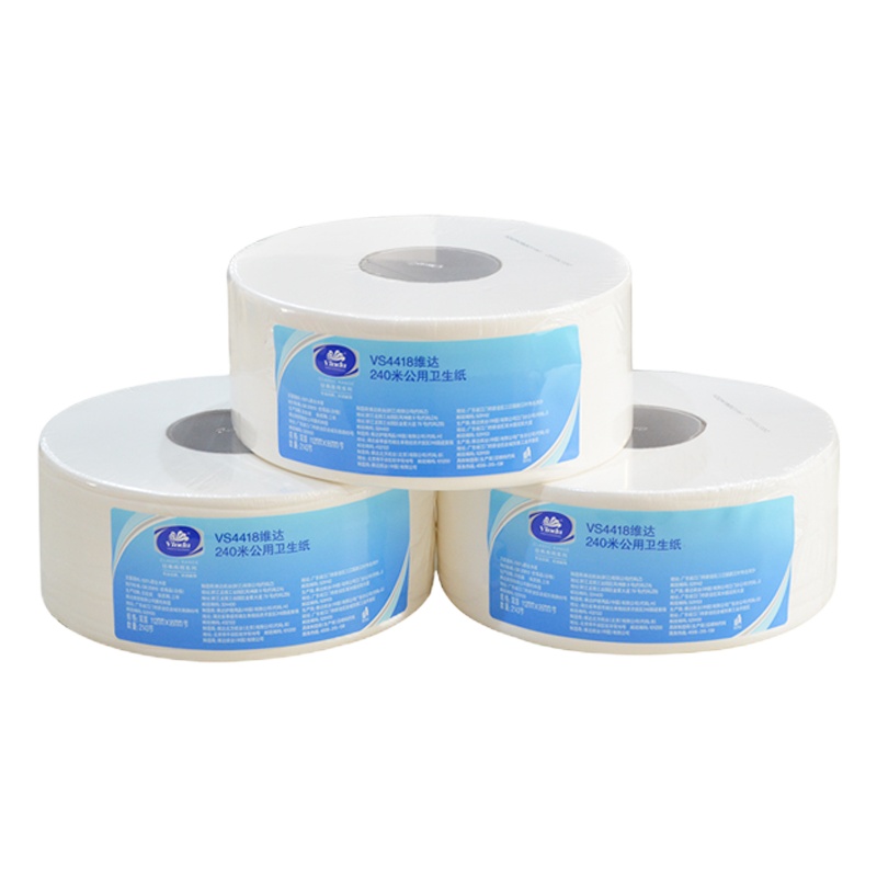维达(Vinda)卷纸vs4418商用大卷纸卫生纸大盘纸厚实耐用双层超韧手纸厕纸 12卷/箱 5箱起发