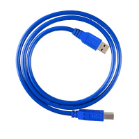晶华 USB3.0延长线 蓝色1米 公对母加长器数据线接口电脑硬盘U盘鼠标键盘连接兼容2.0 (1条装)