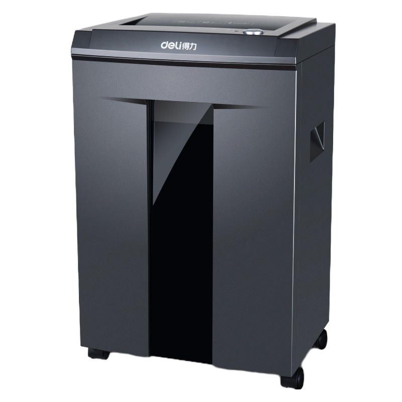 得力（deli） SE661 保密碎纸机 国保二级保密认证 碎纸机 办公商用 容量20L 静音 碎卡、光盘 连续60分钟