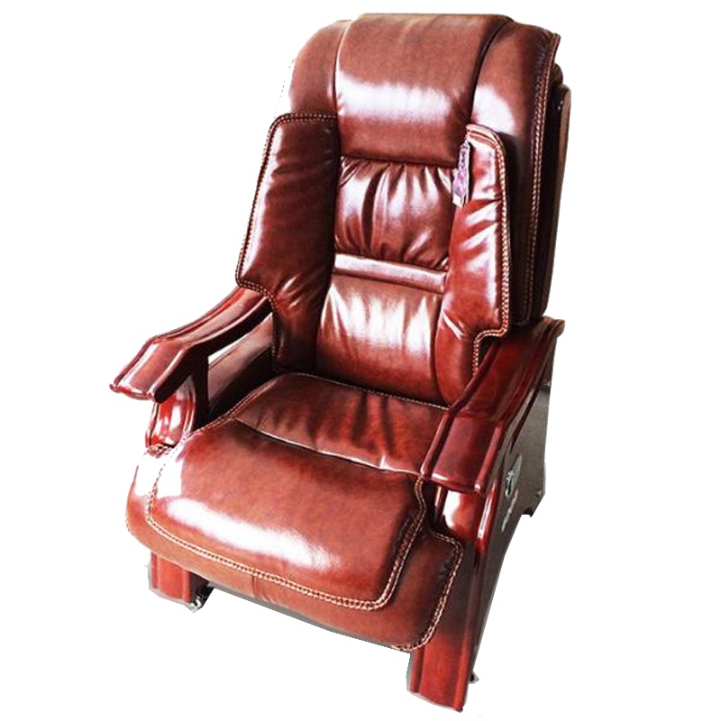 卡里鳄老板椅KLE—Y09靠背椅可躺旋转按摩大班椅皮艺座椅升降