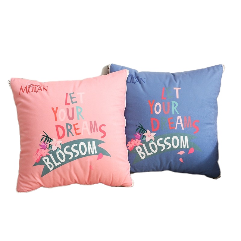 加厚磨毛单面印花抱枕