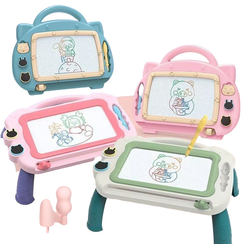 乐加酷 宝宝大号彩色磁性画板儿童磁力画画板涂鸦板小孩绘画板写字板玩具