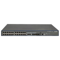 华三(H3C) S3600V2-28TP-EI 24口智能弹性百兆交换机