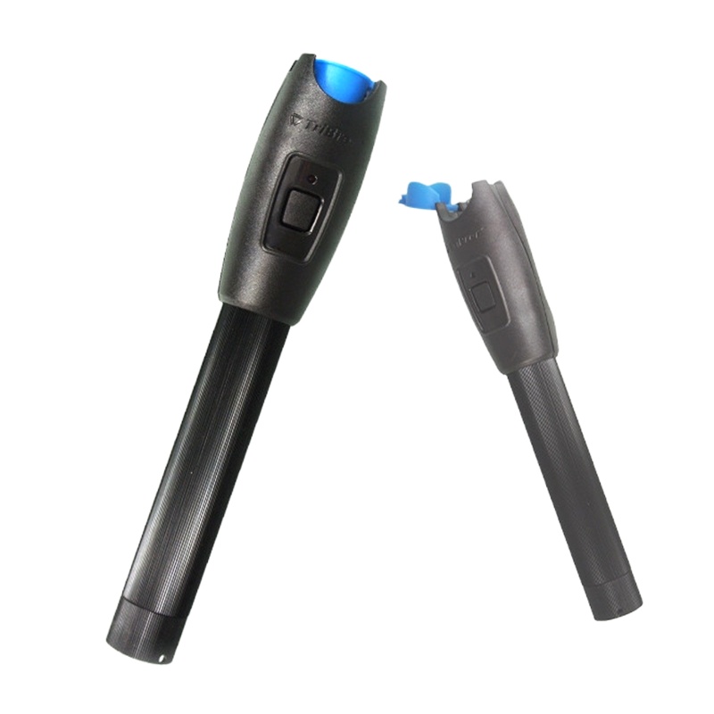 鑫的(XinDi)红光光纤测试笔 10mW红光源测试仪 10公里KM通光笔/打光笔 SC/FC/ST接头冷接子通用