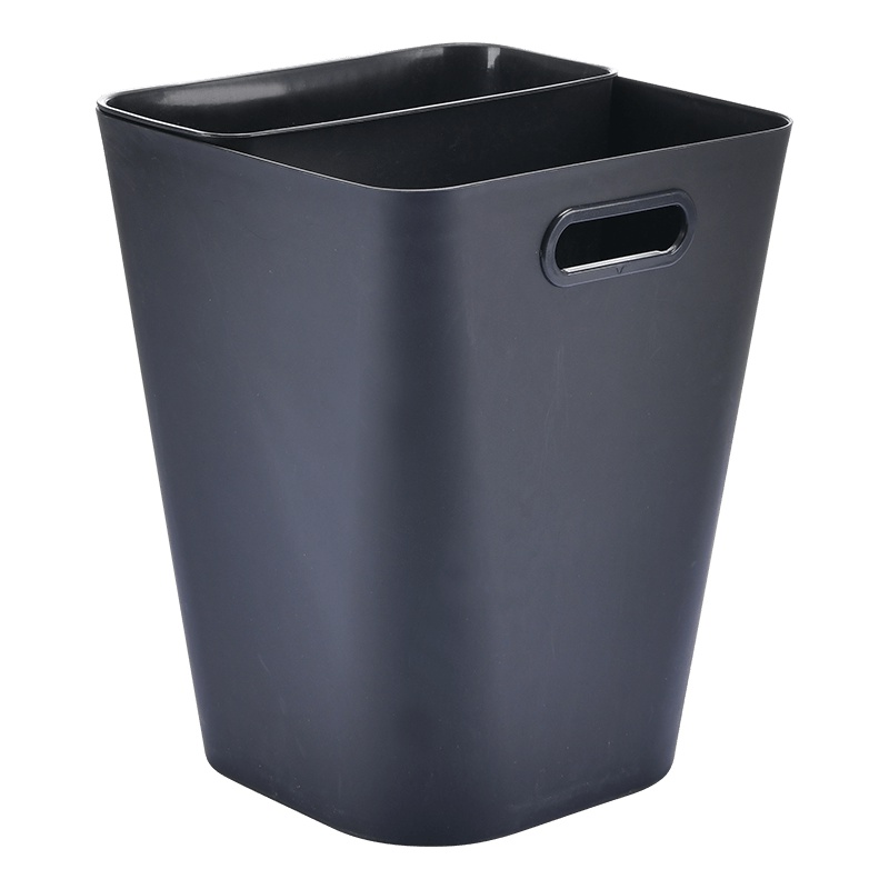 欧式分类垃圾桶家用干湿分离收纳桶厨房桌面厕所-卧室-垃圾筒袋