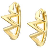 佰色传情耳环2020新款潮耳钉女纯银耳饰气质简单百搭网红耳扣