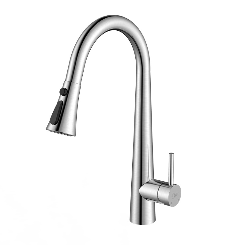 东鹏卫浴(DONGPENG) 抽拉厨房龙头 洗菜盆冷热水龙头可旋转抽拉水槽龙头