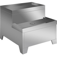 圣托豪华型电热开水器底座 饭店烧水器支撑座 步进式开水器支撑架 STK-P0