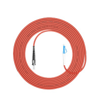 千天(QANTOP)光纤跳线 电信级光纤熔接收发器尾纤 光端机适用ST-LC多模单芯-QT-GXTX274
