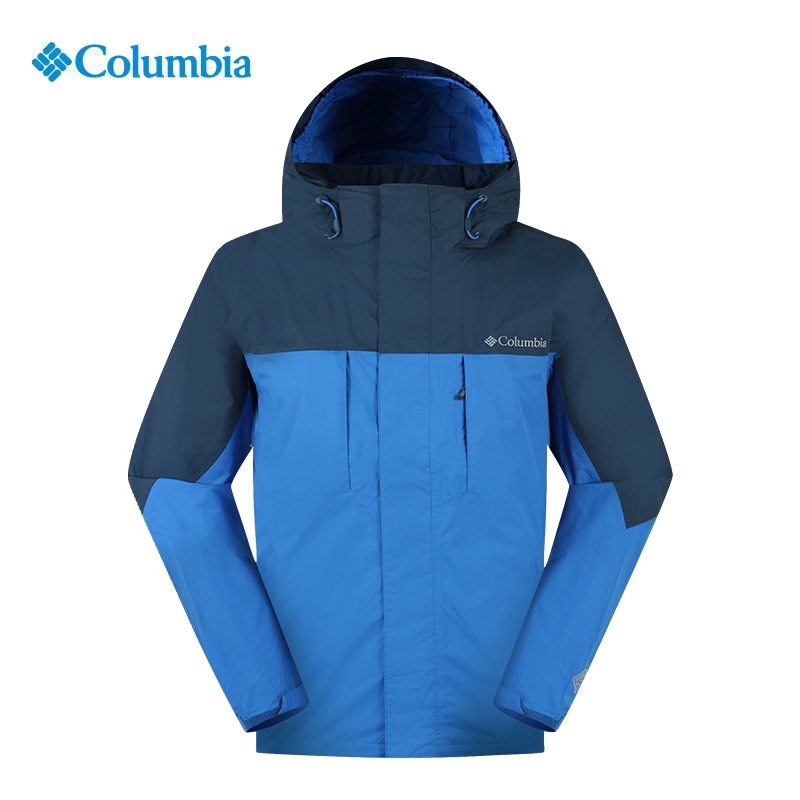 哥伦比亚(Columbia)冲锋衣男单层防水透气夹克WE4408