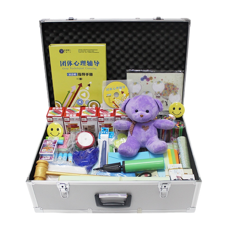 心理游戏活动道具器材包团体辅导工具教具团辅箱中小学版