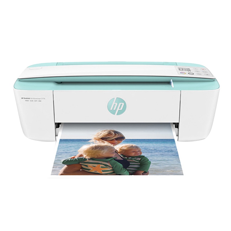 惠普小Q HP DJ3776惠省系列无线打印一体机彩色喷墨一体机复印扫描家用办公多功能一体机 增值税抵扣发票