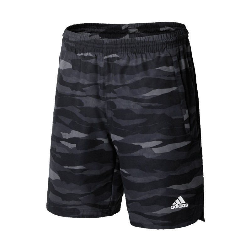 ADIDAS阿迪达斯 2019新款 男子迷彩印花短裤 透气轻便舒适五分裤运动休闲裤 DY8618