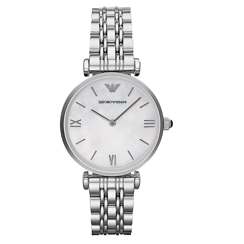 阿玛尼(Emporio Armani)手表 钢质表带时尚休闲 石英表 女腕表 AR1682