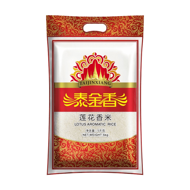泰金香 莲花香米 5kg（籼米 非东北米 大米）