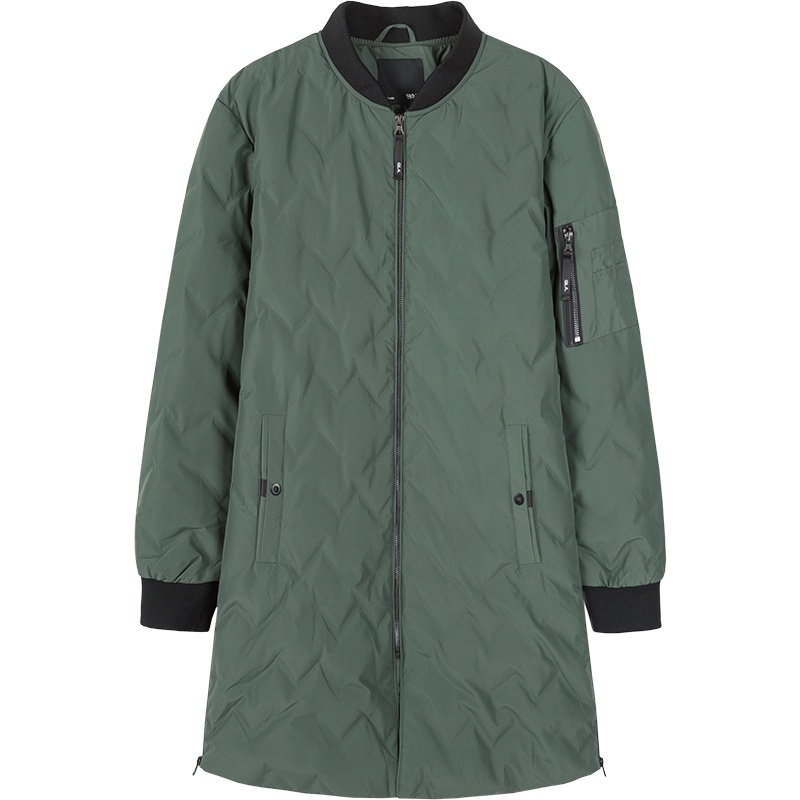 森马羽绒服男中长款冬季韩版立领防寒休闲外套保暖鸭绒潮