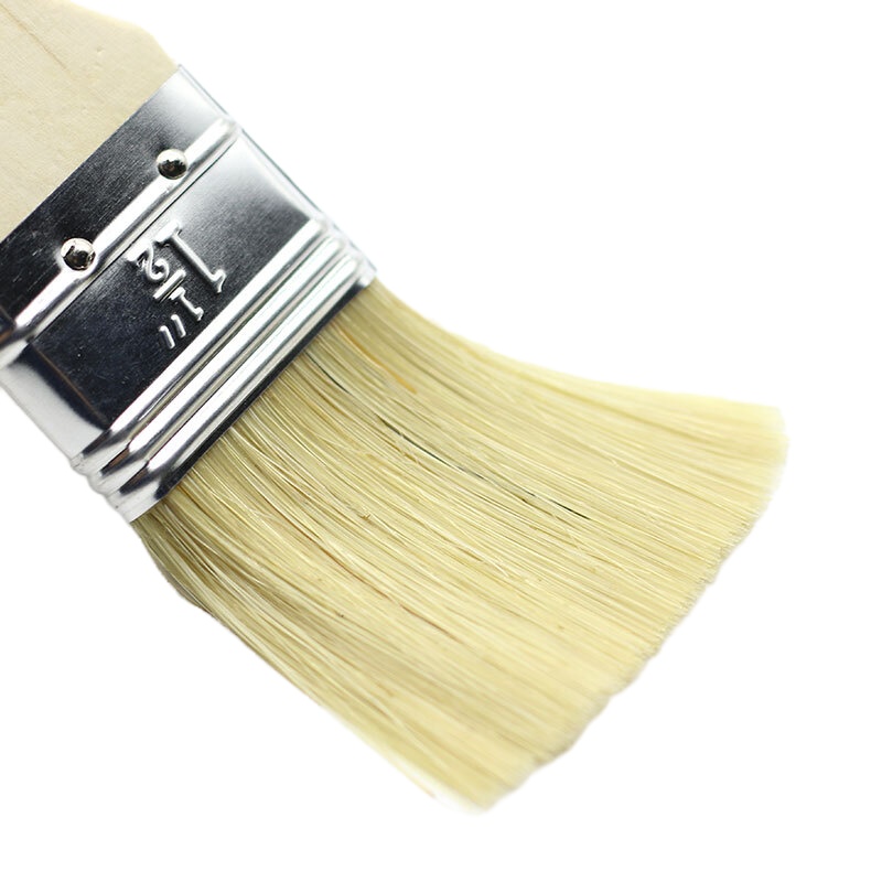 萃姿尔(TRESOR)2寸毛刷 油漆刷子 木柄刷子 扫灰刷5把