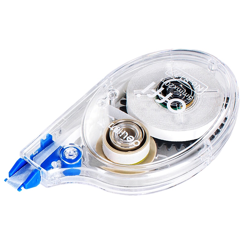 得力（deli）8177 学生12m修正带/涂改带/改正带 (6只/卡) 宁选