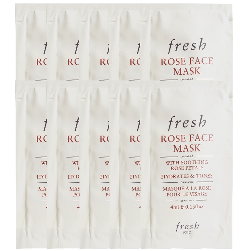 馥蕾诗(FRESH)玫瑰润泽保湿舒缓面膜4ml*10