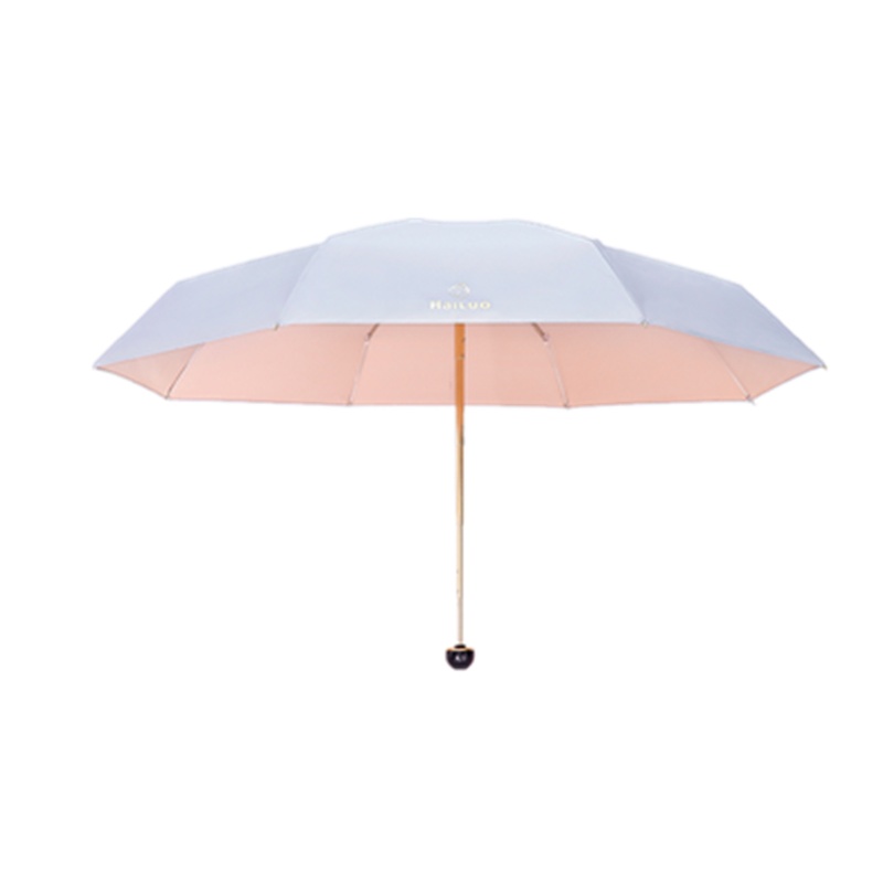 海螺小巧便携五折晴雨两用伞