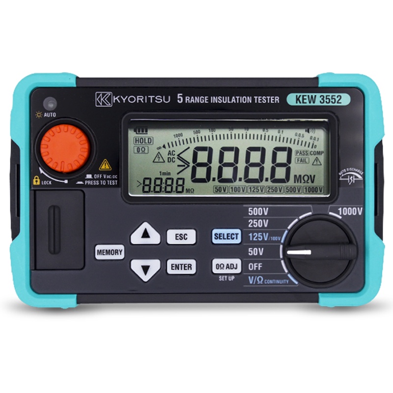 克列茨KYORITSU(日本共立)KEW3552绝缘电阻测试仪