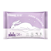 舒洁女性湿厕纸24抽10包装