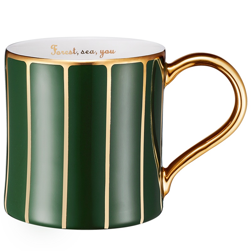 富光追光者马克杯创意森系简约时尚带把学生办公室家用喝水咖啡杯子