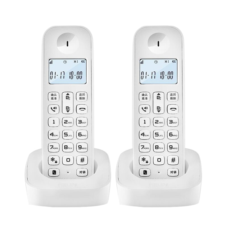 飞利浦 DCTG 1602白色 无绳电话机