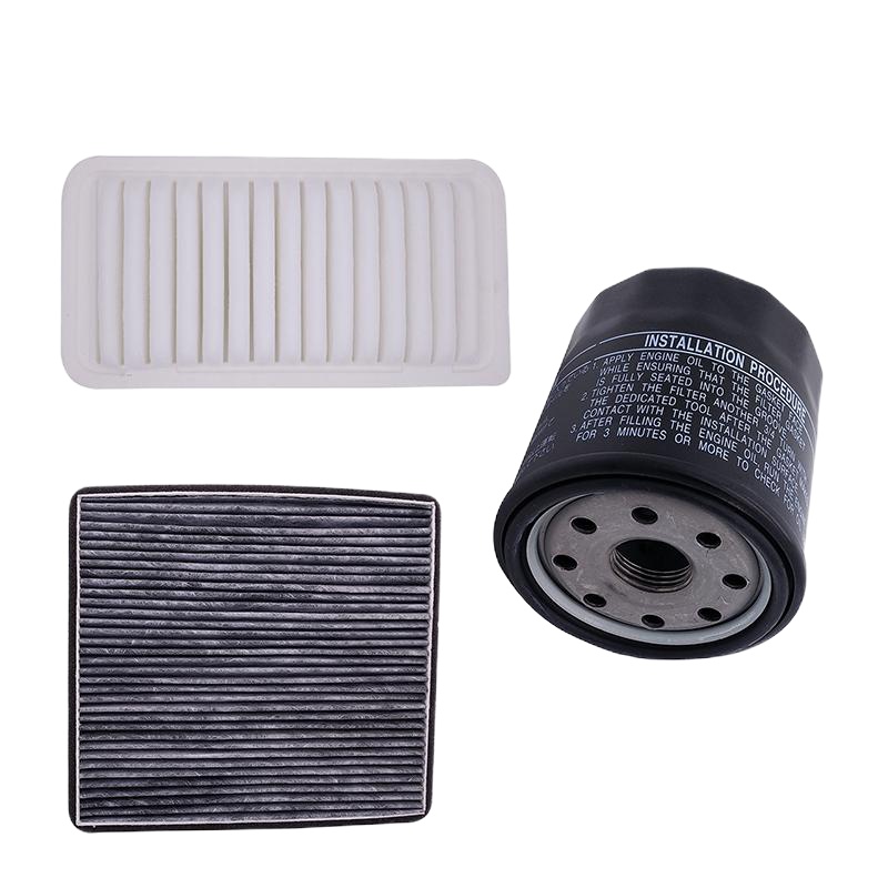 适用适配05 07 09 10 11 12 13款丰田花冠空气滤芯空调机油滤三滤配件 空气滤+空调滤+机油滤